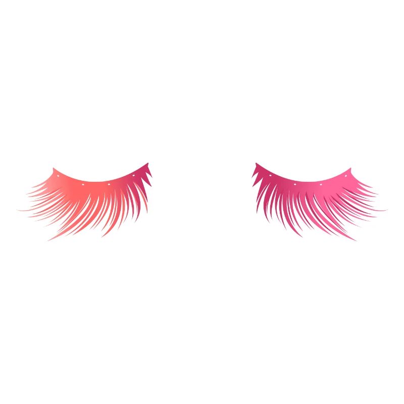 Long beautiful eyelashes - gift
