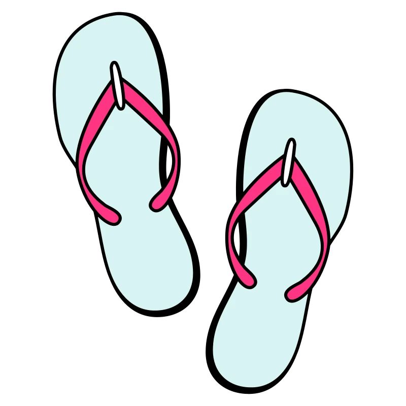 flip flops sommer beach strand party