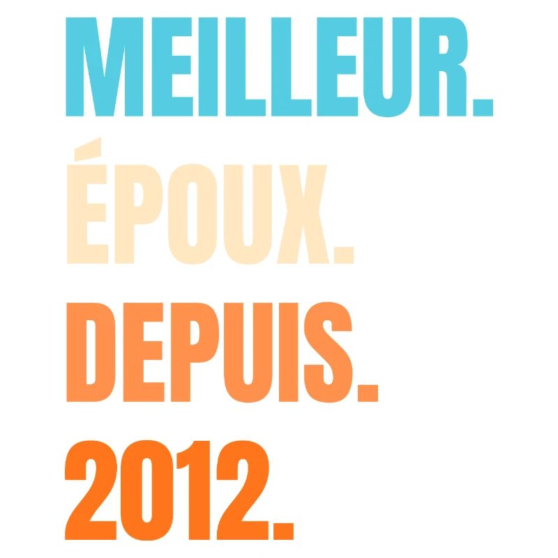 Bester Ehemann seit 2012 Geschenk-Ehemann