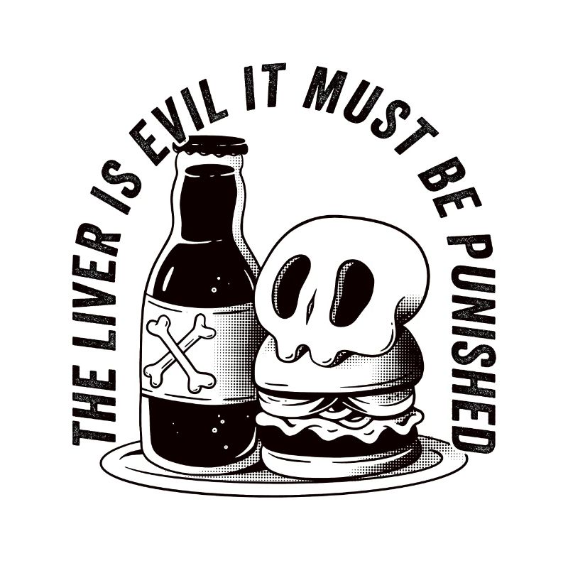 The liver is evil and is punished