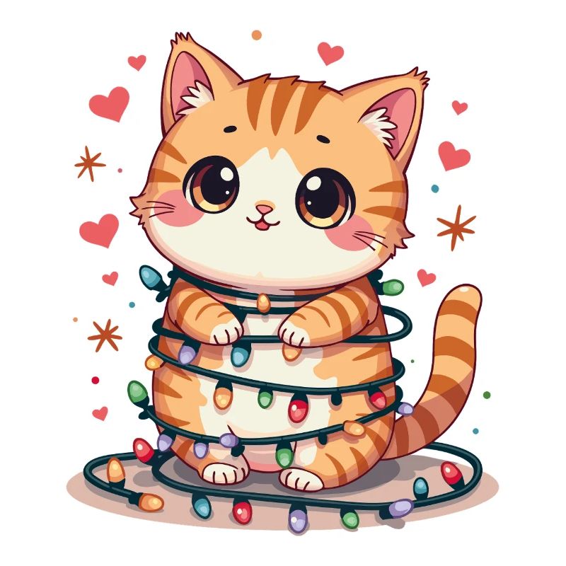 Chat de Noël