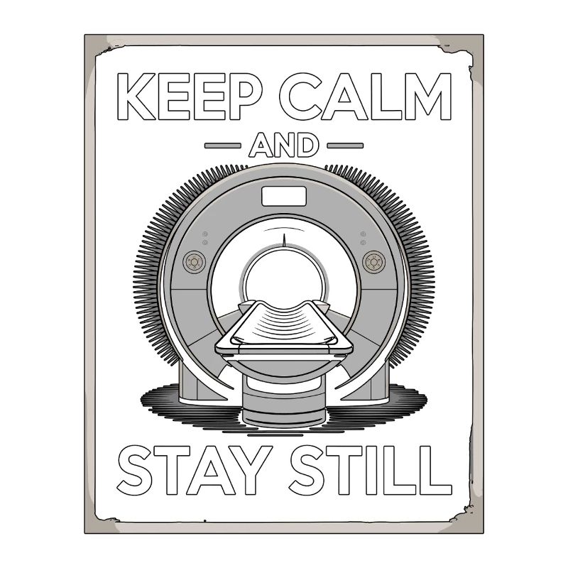 MRI Tech Keep Calm And Stay Rad Tech MRI Imaging