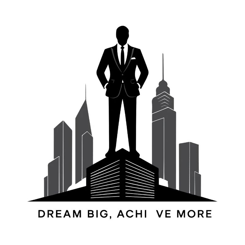 Executive Skyline Ambition Silhouette