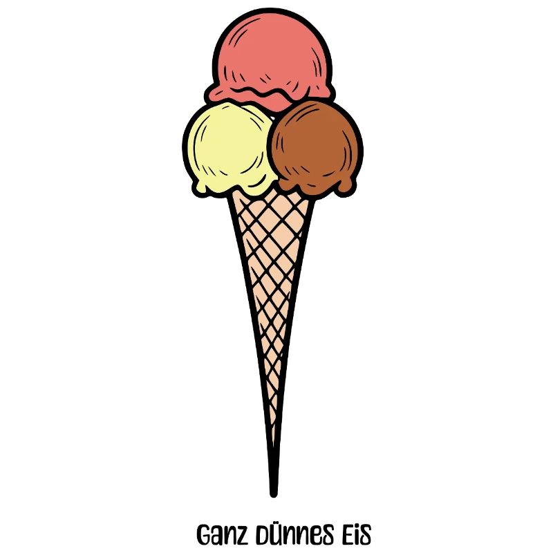 Ganz dünnes Eis