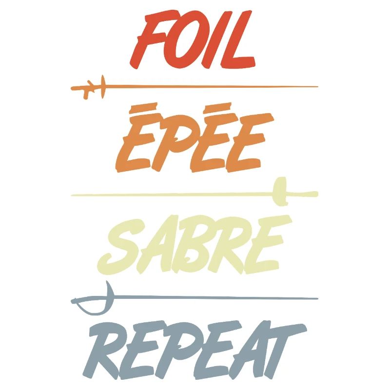 Foil Epee Sabre Repetition