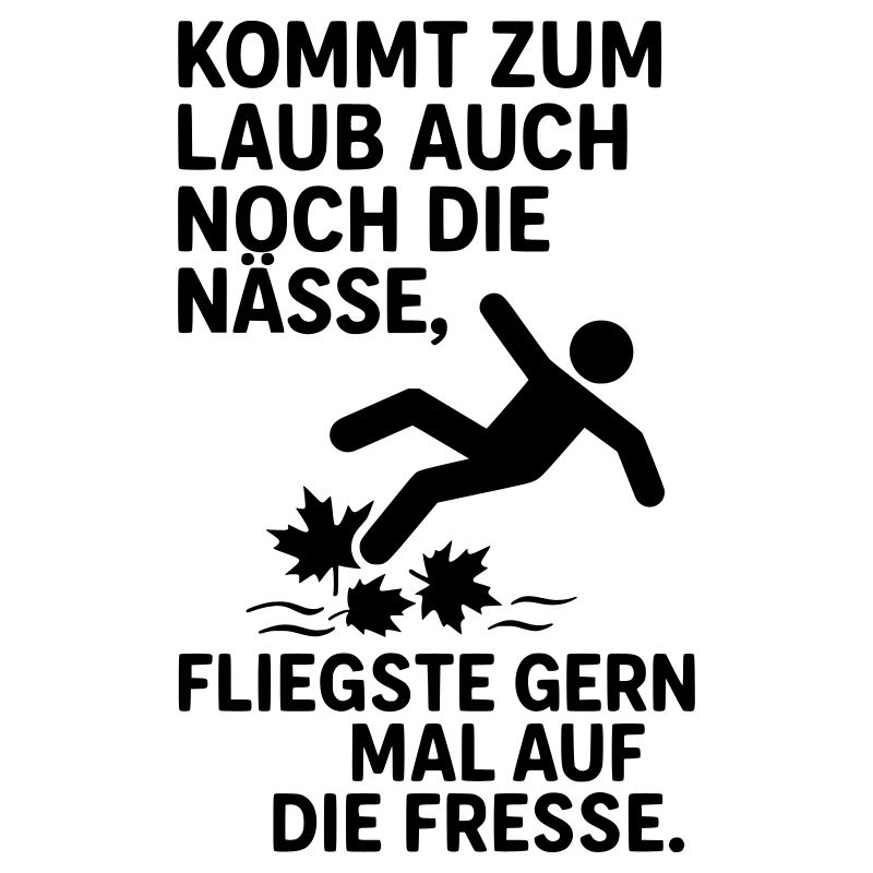 laub nässe herbst spruch