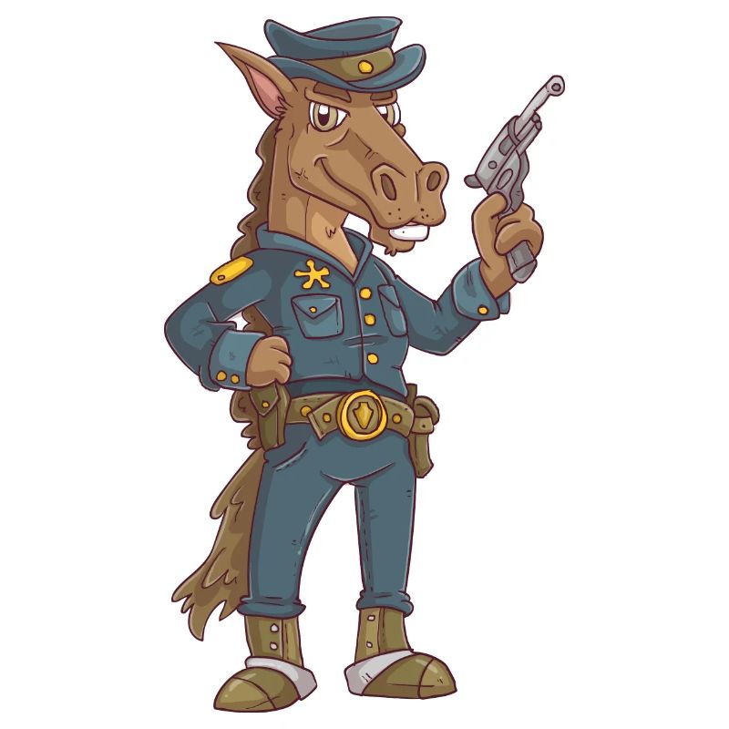 Polizei Pferd