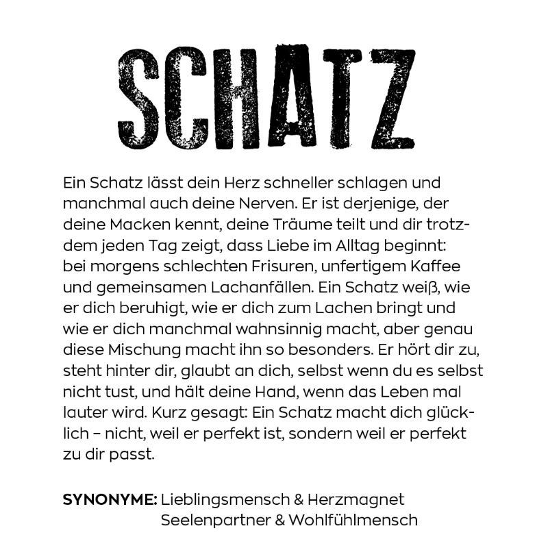 Schatz Definition
