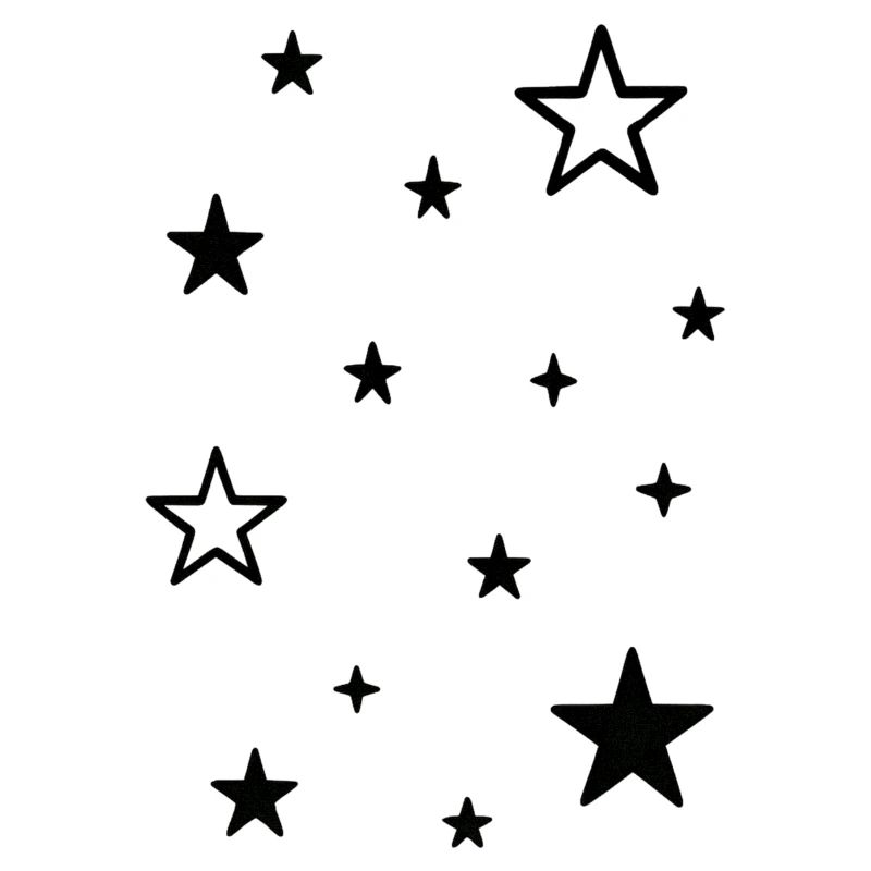 Sternenstreu Muster Design