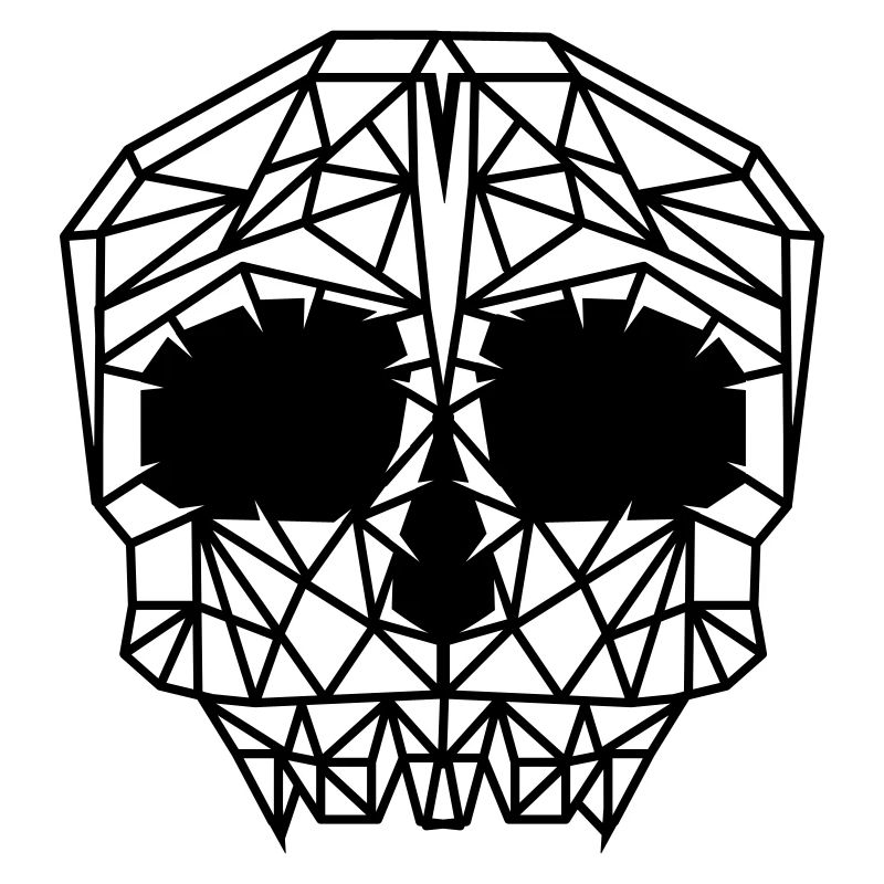 A skull grid