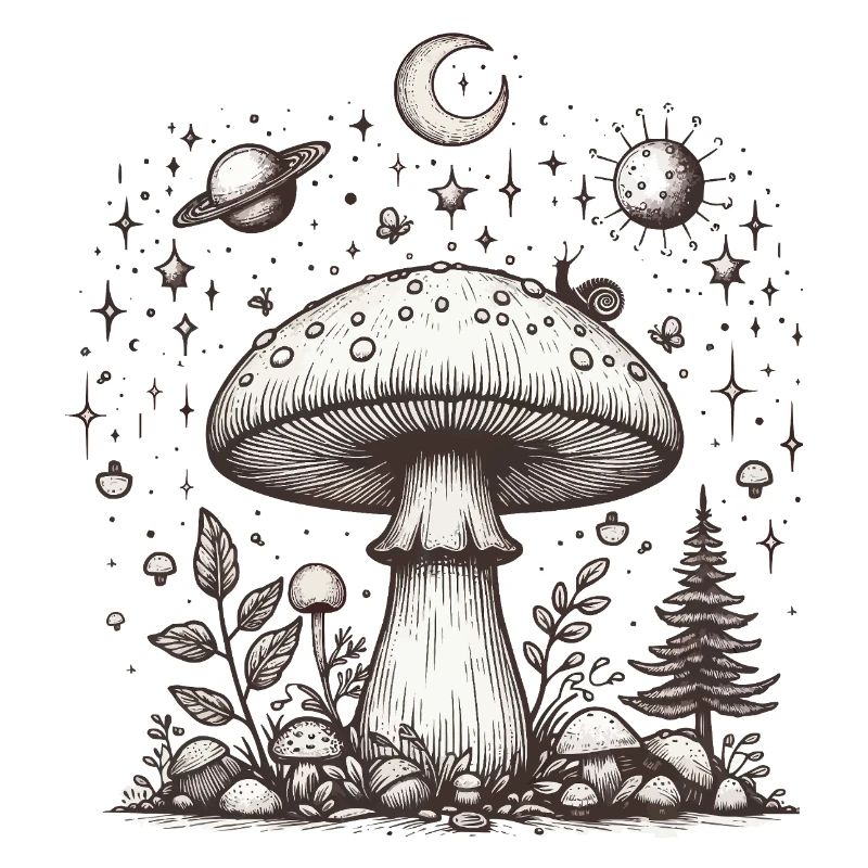 Toadstool Mushroom Psilo