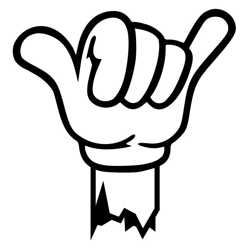geste hand shaka