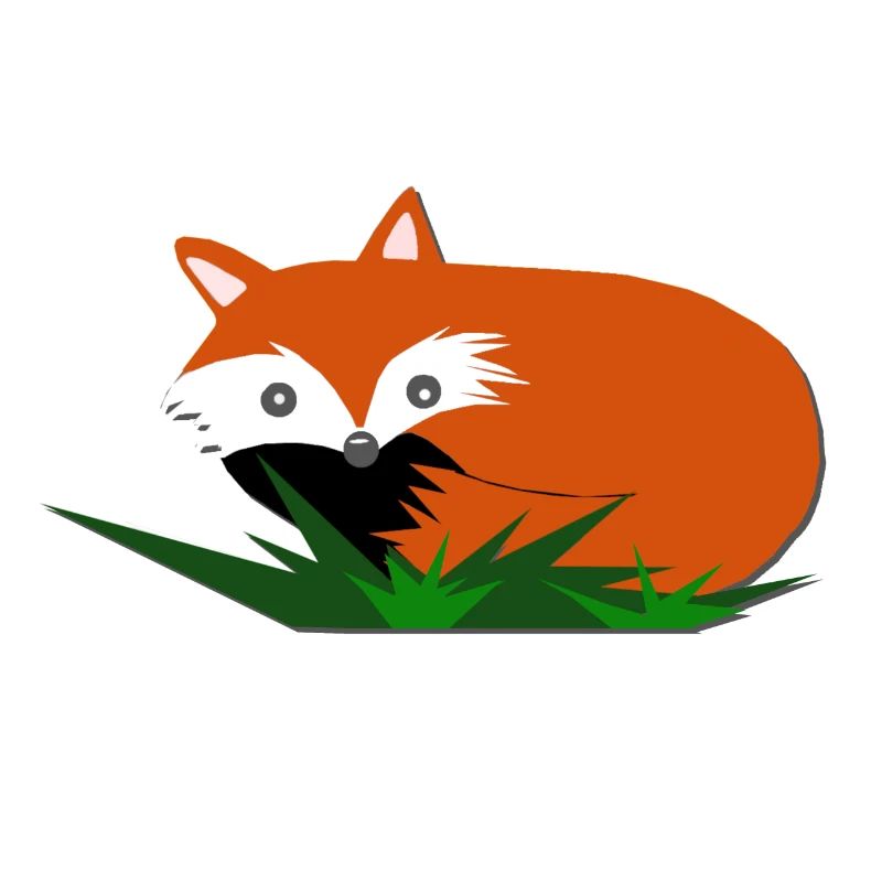 fuchsdesign liegend, Kindershirts