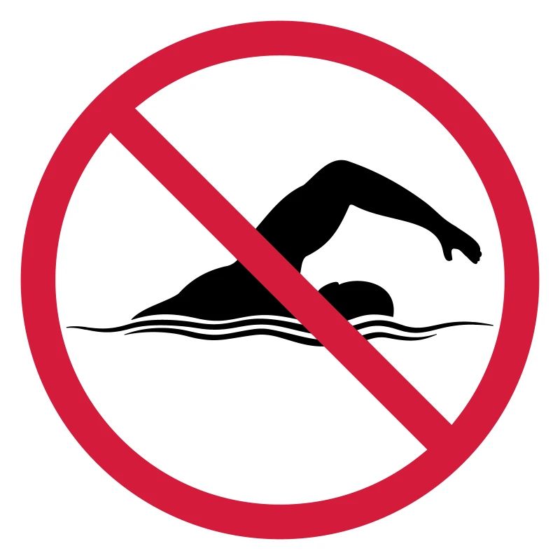 Nage de bouclier interdite