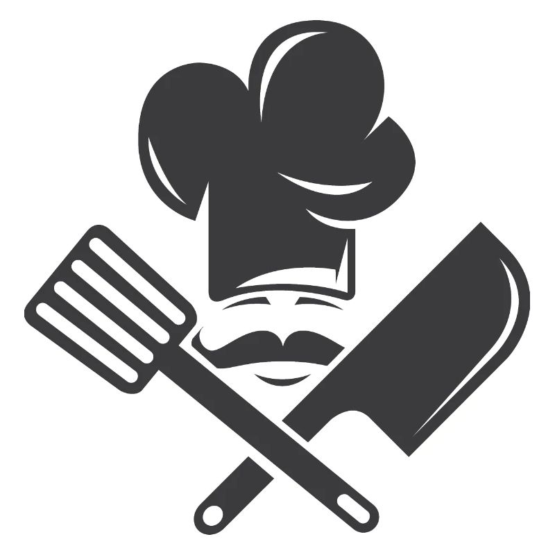 Icône de cuisson Cook Icône Logo d’illustration graphique