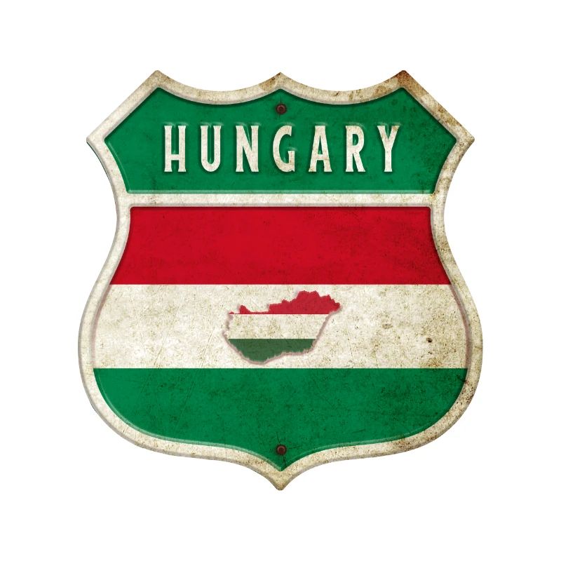 Design du drapeau de la Hongrie