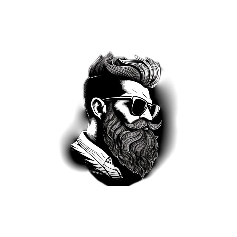 no Hipster weiß