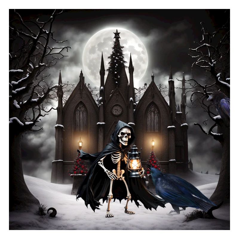 On a terrifying, dark night