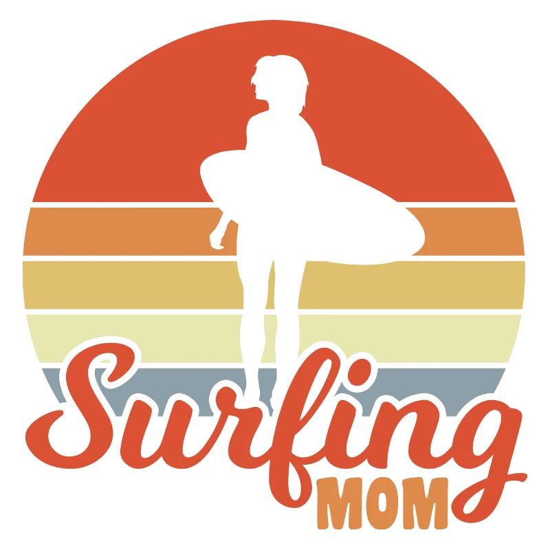 Maman surfeuse