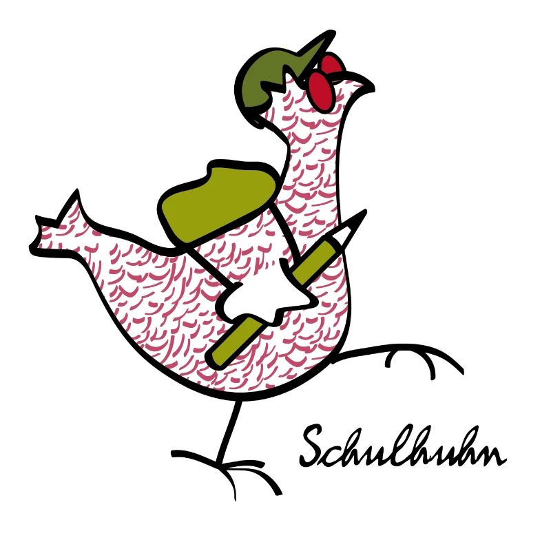 La poule d’école est un compagnon de taille dans la vie de tous les jours