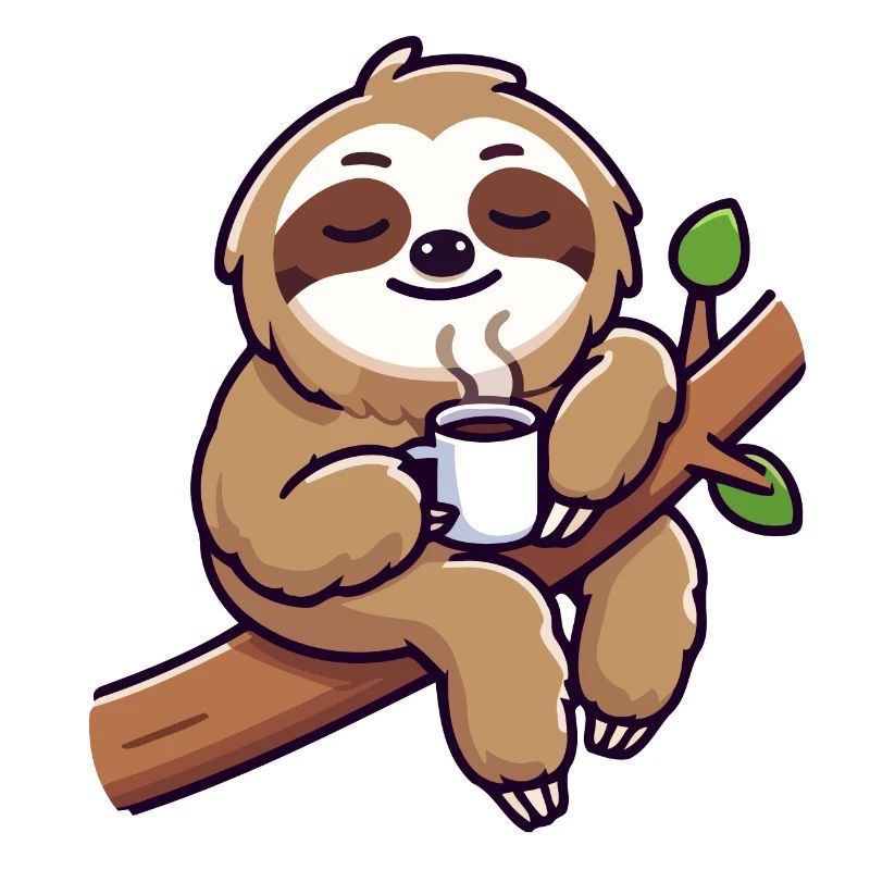 Sloth Sipper : la chaise longue tranquille