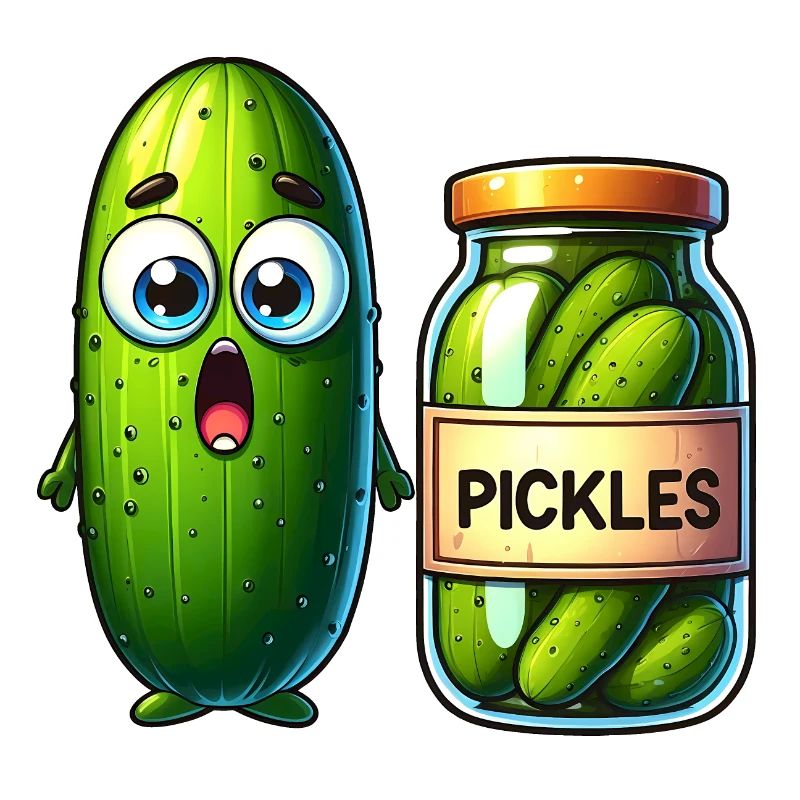 La situation difficile des cornichons au concombre : choqué et choqué !