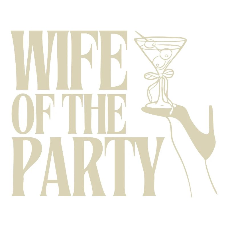 Épouse du parti Martini Design