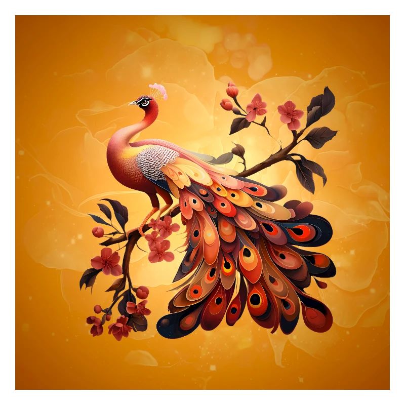 Elegance in feathers