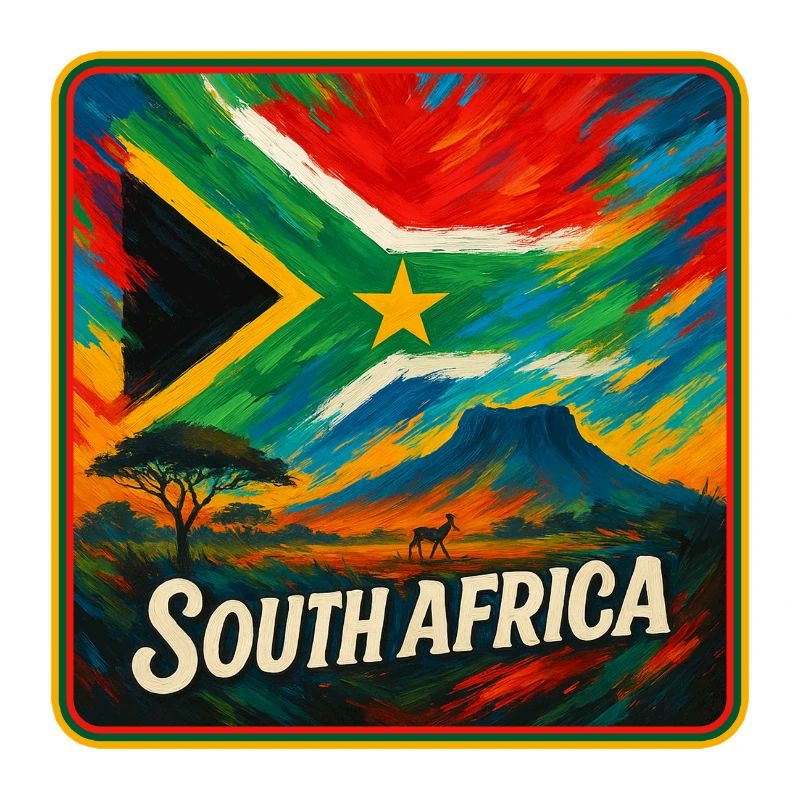 Conception du drapeau de l’Afrique du Sud