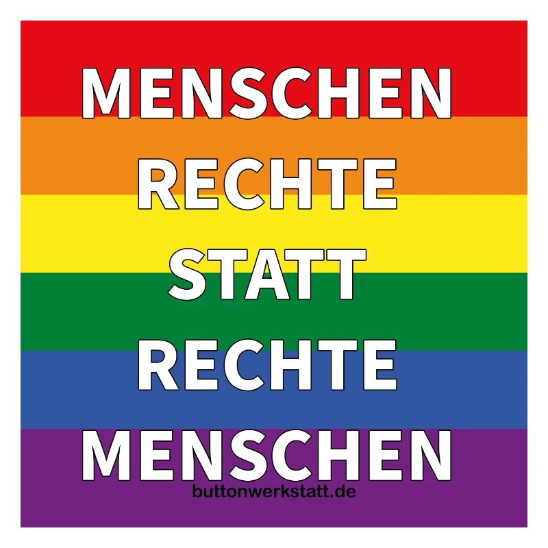 Menschenrechte statt rechte Menschen