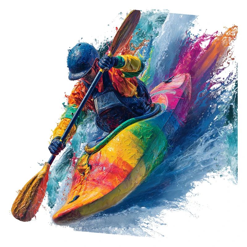 Color Rush Whitewater Kayaking Adventure