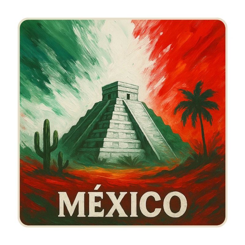 Conception des pyramides du Mexique