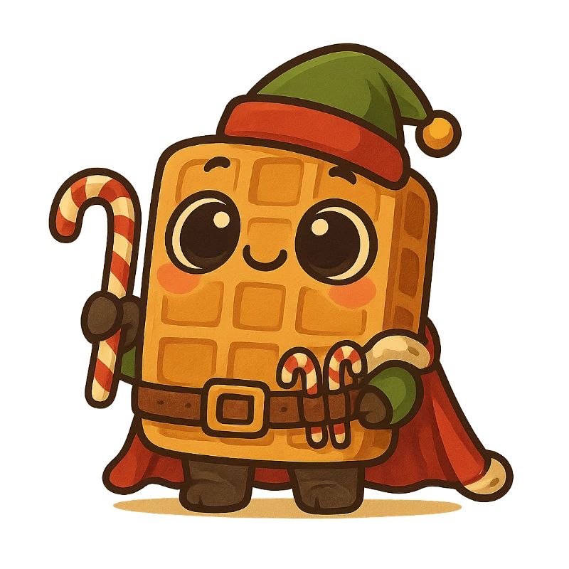 Weihnachts Waffel