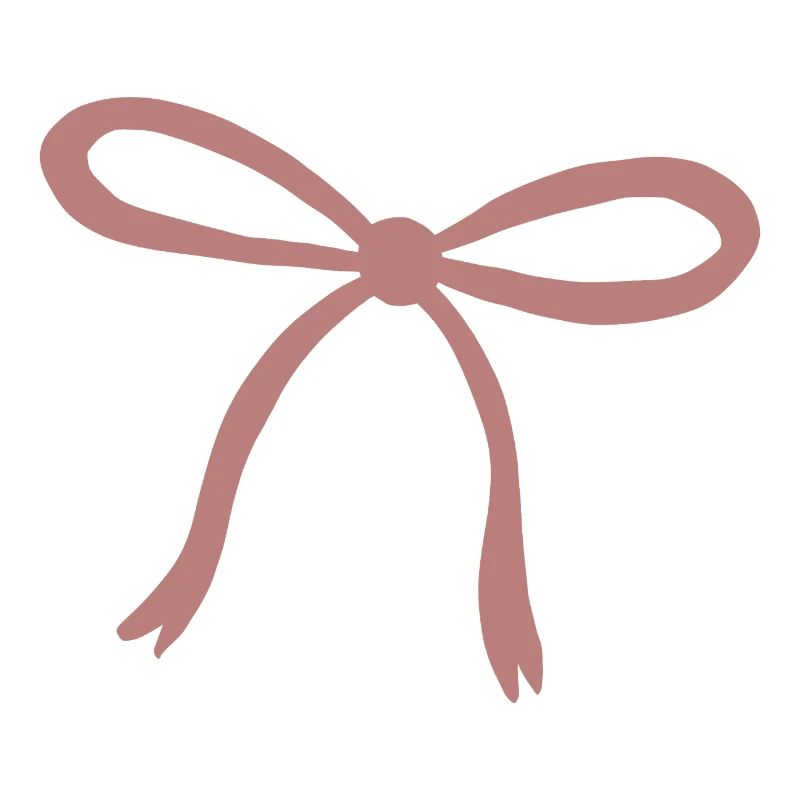 Imprimé ruban rose