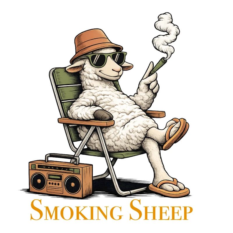 Smoking sheep in chill mode