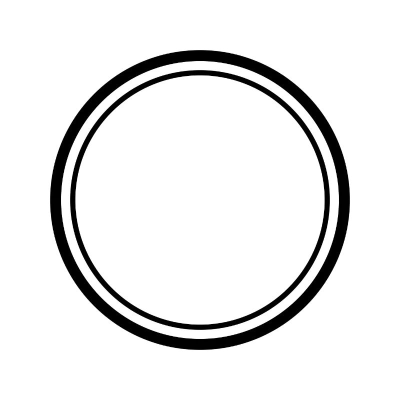 Double Circle Frame