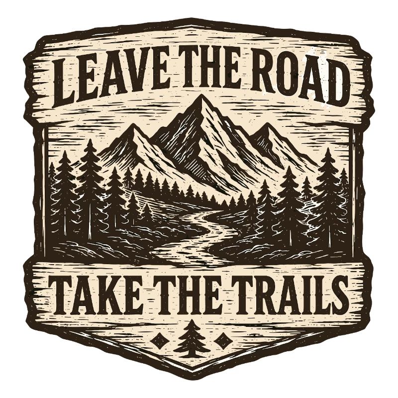 Quitter la route Prendre les sentiers Patch