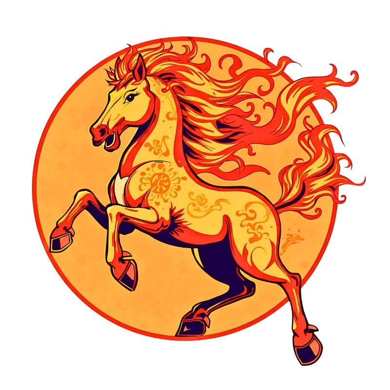 Cheval de Feu Astrologie Chinoise