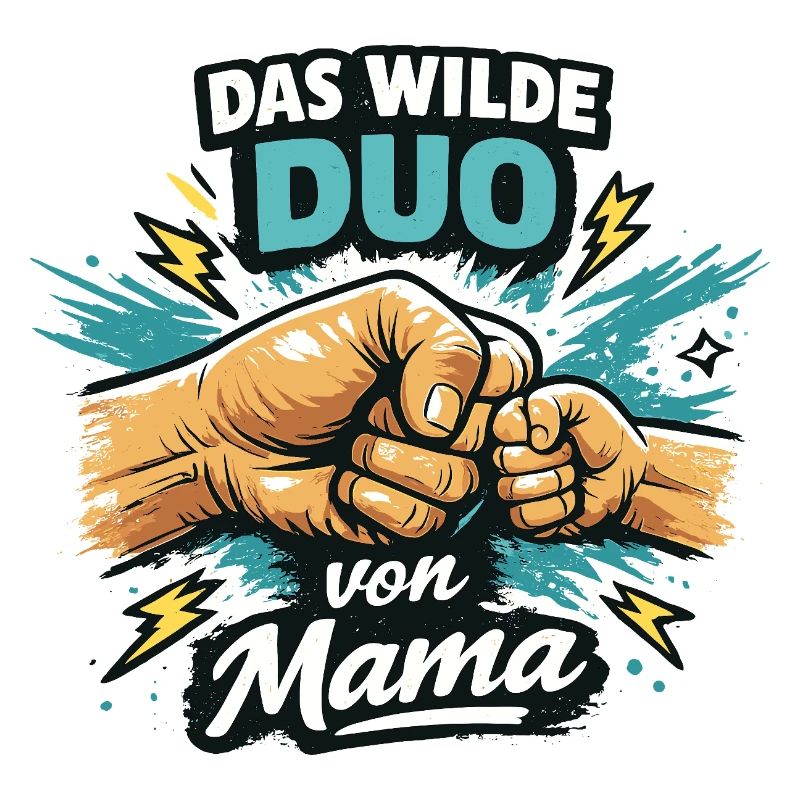 Das wilde Duo von Mama Mutter Kind Power Papa