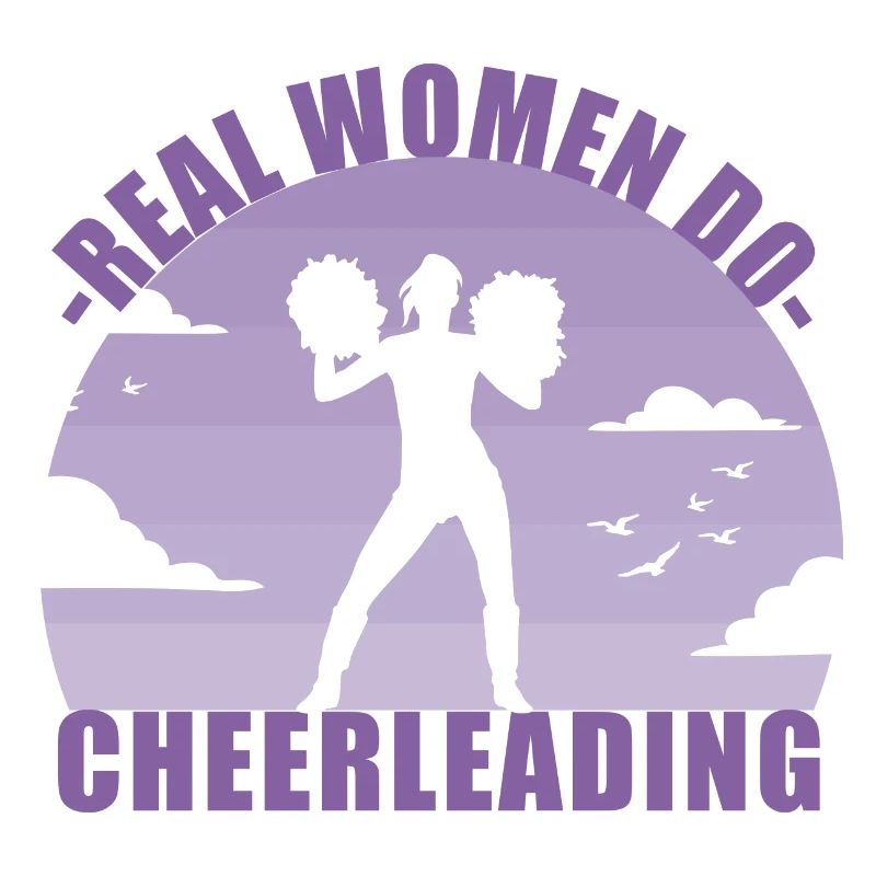 Cheerleading Cheerleader Mädchen Pompons Geschenk