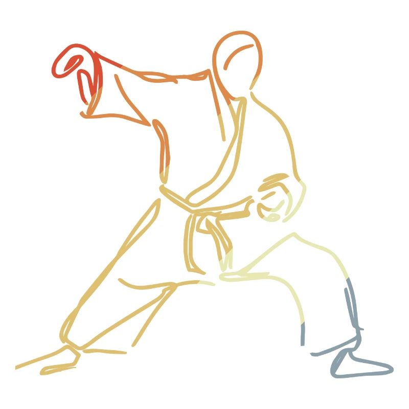 Judo Drawing