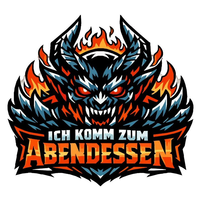 Abendessen Dämonen-Feuer