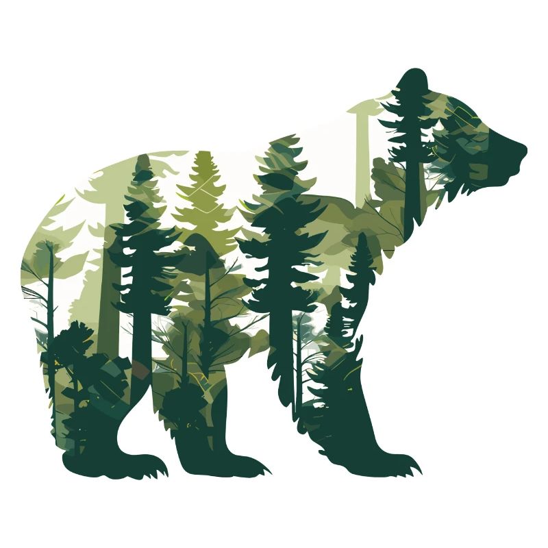 Bär Wald Wildtier Tier Natur Bären