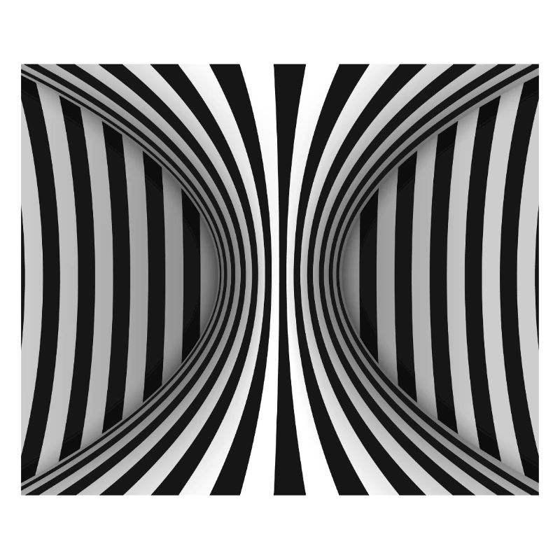 Optical Striped Tunnel
