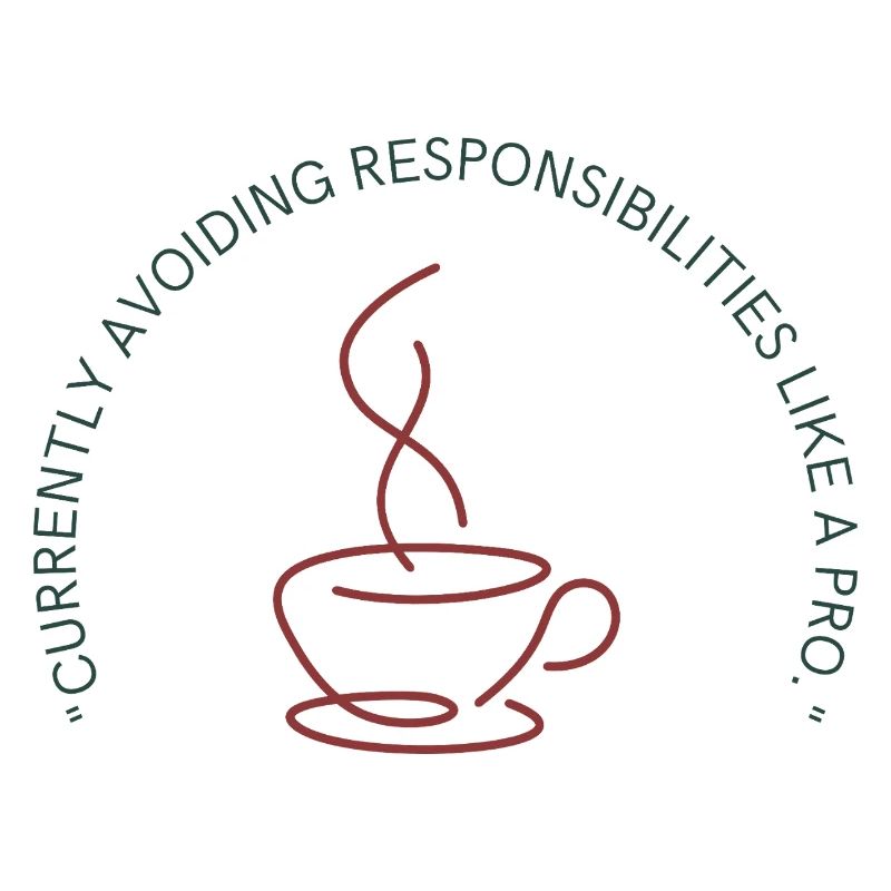 Minimalist Coffee Cup Line Art Design