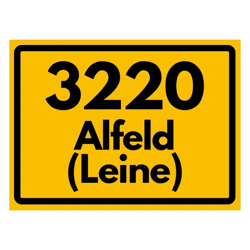 ANCIEN CODE POSTAL RETRO 3220 ALFELD LEINE