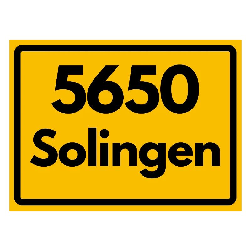 ANCIEN CODE POSTAL RETRO 5650 SOLINGEN