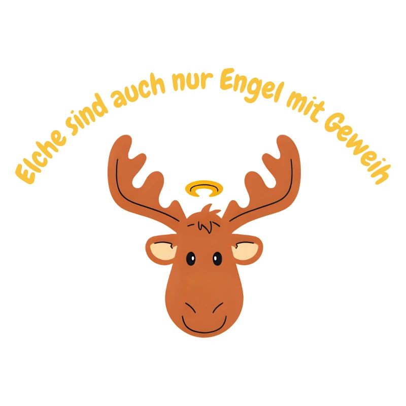 Elche sind auch nur Engel mit Geweih