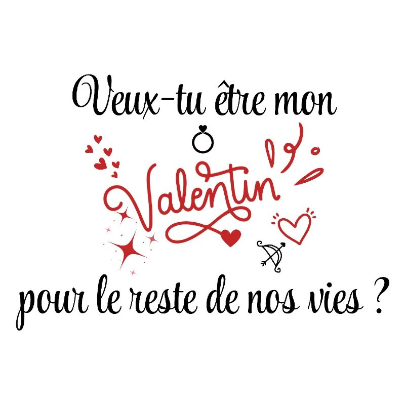 Demande en mariage, Saint-Valentin, Romantique