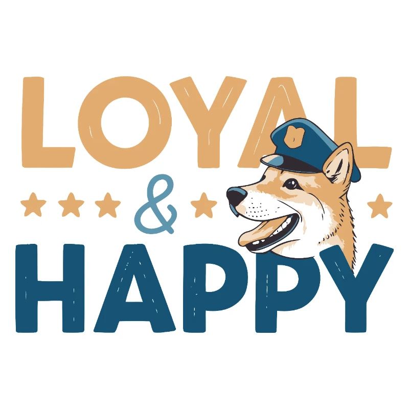 Loyal & Happy Graphic